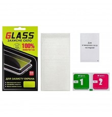 Защитное стекло для Realme C2 Full Glue (0.25 мм, 2.5D, чёрное) Люкс