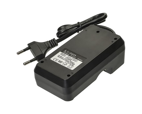 Сетевое зарядное устройство MD-282A 4.2V 1000mA для аккумуляторов 18650/ 16340/ 26650/ 14500 и других, 2 слота