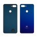 Заднее стекло корпуса для Xiaomi Mi 8 Lite Aurora Blue фиолетово-синее