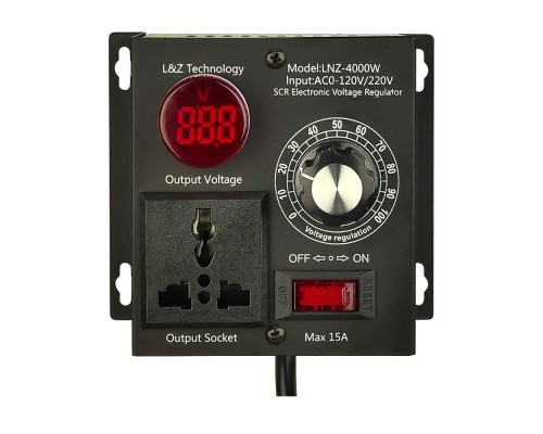 Регулятор напряжения LNZ-4000W (на выходе 25-220V, 3000W)