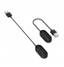USB кабель для фитнес браслета Xiaomi Mi Band 4 0.3m черный