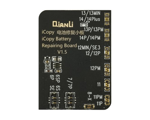 Плата к программатору QianLi iCopy Plus 2.2 для программирования аккумуляторов iPhone 6 Plus - 14 Pro Max