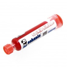 Лак изоляционный MECHANIC RY-UVH900, красный, в шприце, 10 ml (LH10 UV curing solder proof printing ink)