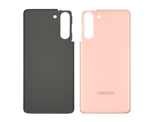 Задняя крышка для Samsung G990 Galaxy S21 (2021) Phantom Pink светло-розовая