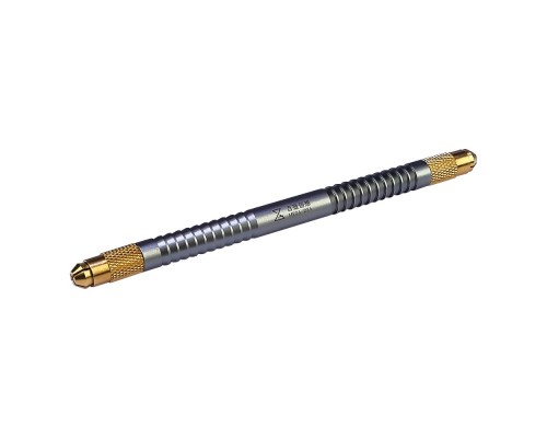 Ручка Mega-Idea алюминиевая, двусторонняя с цанговыми зажимами для лезвий скальпеля и тонких металлических лопаток