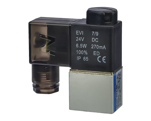 Пневматический электромагнитный клапан 3V1-06, давление 0-1 MPa, DC-24V