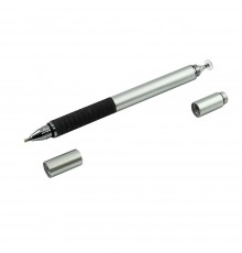 Стилус ёмкостный, высокоточный, Jot Pro , с капиллярной ручкой, алюминиевый, серебристый