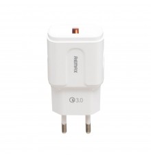 Сетевое зарядное устройство Remax RP-U16 USB QC белое