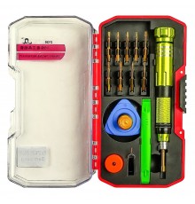 Набор инструментов A-2120 (Ручка, 10 бит, лопатка, присоска, медиатор, намагничиватель/размагничиватель, ключ для SIM