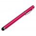 Стилус ёмкостный , с шариковой ручкой, металлический, розовый