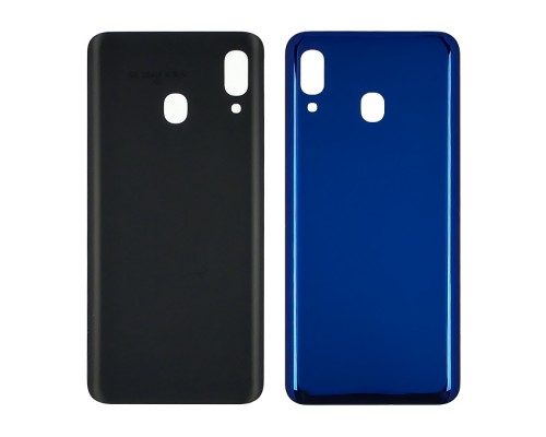 Задняя крышка для Samsung A205 Galaxy A20 (2019) темно-синяя