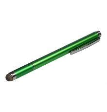 Стилус ёмкостный, высокоточный, Jot Pro , со съёмной микро-волоконной насадкой, алюминиевый, зелёный