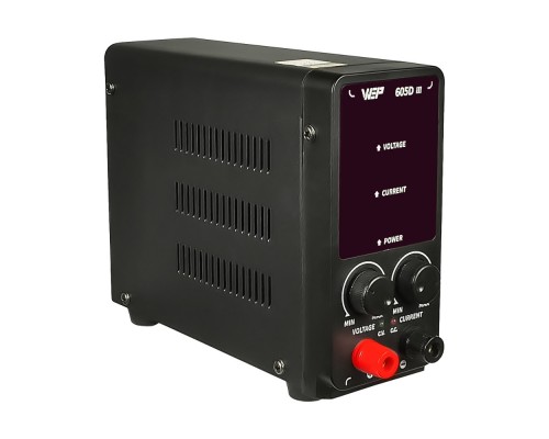 Блок питания WEP 605D-III, 60V, 5A, импульсный, с цифровой индикацией (V/A/W)