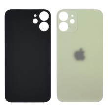 Заднее стекло корпуса для Apple iPhone 12 Mini Light Green (светло-зелёное) (Big hole)
