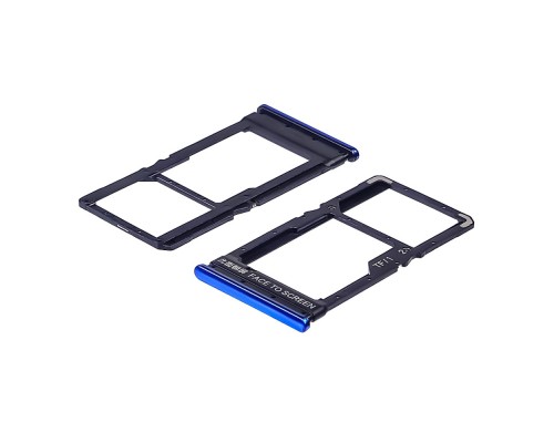 Держатель для SIM карты для Xiaomi Poco X3/ X3 Pro Frost Blue синий