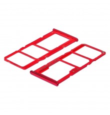 Держатель для SIM карты для Samsung A205/A305/A505/A705 Galaxy A20/A30/A50/A70 (2019) красный