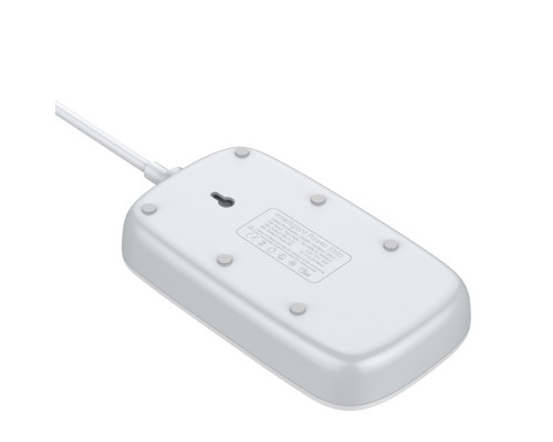 Сетевое зарядное устройство удлинитель Ldnio SC4407 4 USB 4 розетки 2m белый