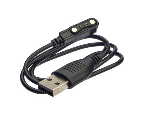 USB кабель для смарт часов Hoco Y5/ Y6/ Y7/ Y8/ Y5 Pro чёрный