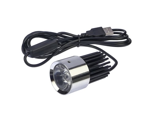 Лампа ультрафиолетовая UV lamp, в алюминиевом корпусе (питание от USB 5V)