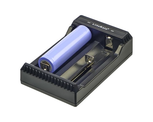 Сетевое зарядное устройство с тестером LiitoKala Lii-L2 для аккумуляторов 18650/ АА/ ААА и других, 2 слота