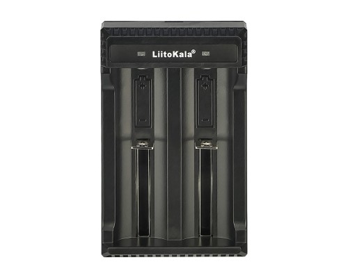 Сетевое зарядное устройство с тестером LiitoKala Lii-L2 для аккумуляторов 18650/ АА/ ААА и других, 2 слота