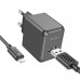Сетевое зарядное устройство Hoco CS11A USB черное + кабель USB to Lightning