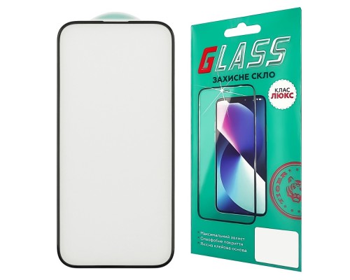 Защитное стекло для Apple iPhone 15 Pro (0.3 мм, 4D чёрное) Люкс
