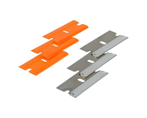 Нож-скребок с запасными лезвиями Scraper Tool двусторонний, для снятия остатков клея, ОСА и поляризационной плёнки