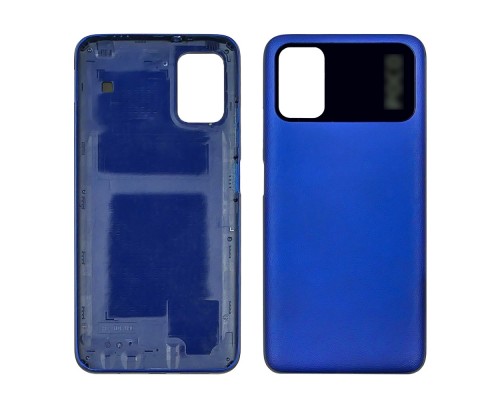 Задняя крышка для Xiaomi Poco M3 синяя
