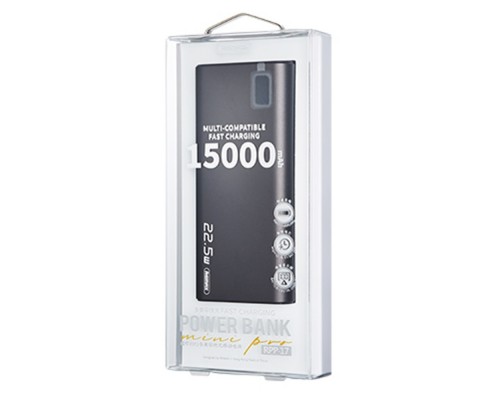 Power bank Remax RPP-17 Mini Pro 22.5W 15000mah серый