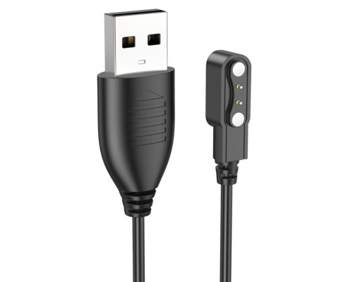 USB кабель для смарт часов Hoco Y2 Pro черный