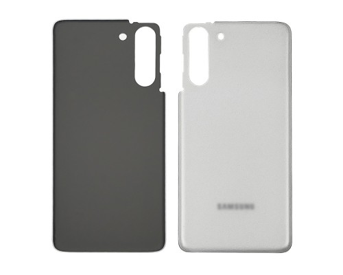 Задняя крышка для Samsung G990 Galaxy S21 (2021) Phantom White белая