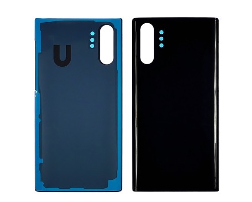 Заднее стекло корпуса для Samsung N975F Galaxy Note10 Plus чёрное