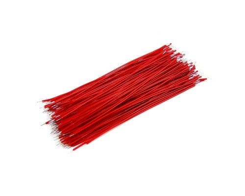 Провода монтажные красные (100 шт)