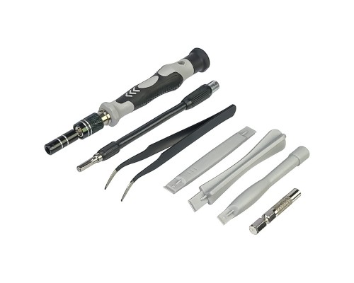 Набор инструментов Aida A-115in1 (ручка, 99 бит, 2 удлинителя, пинцет, 10 оупентулов, магнитайзер, SIM-ключ)