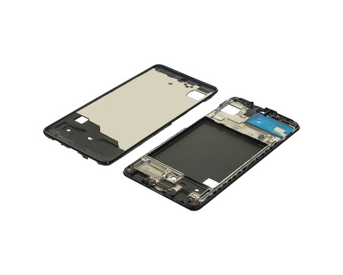 Дисплейная рамка для Samsung A515 Galaxy A51 чёрная