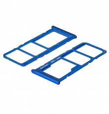 Держатель для SIM карты для Samsung A205/A305/A505/A705 Galaxy A20/A30/A50/A70 (2019) синий