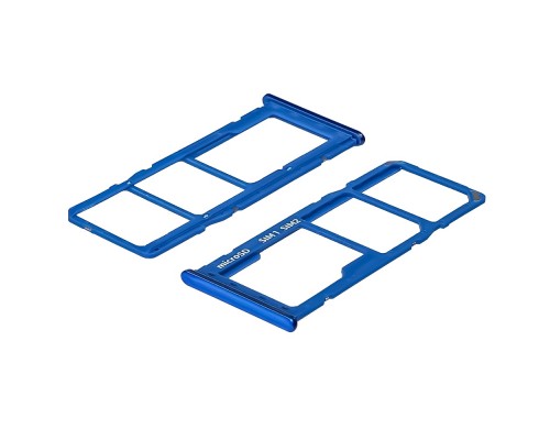 Держатель для SIM карты для Samsung A205/A305/A505/A705 Galaxy A20/A30/A50/A70 (2019) синий