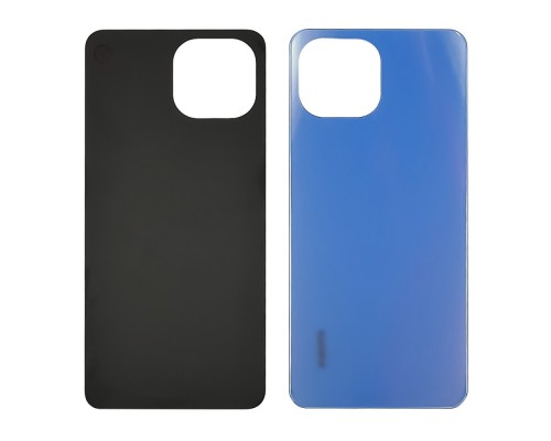 Заднее стекло корпуса для Xiaomi Mi 11 Lite 4G Bubblegum Blue голубое