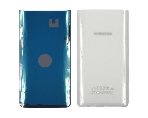 Заднее стекло корпуса для Samsung A805 Galaxy A80 (2019) Ghost White белое