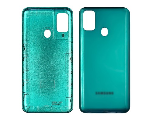 Задняя крышка для Samsung M307 Galaxy M30S (2019) Sapphire Blue зелёно-голубая
