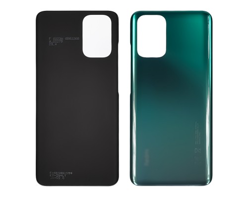 Задняя крышка для Xiaomi Redmi Note 10 10s (4G) Lake Green (зелёная)