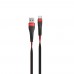 Кабель Hoco U39 USB to Type-C 1.2m черно-красный