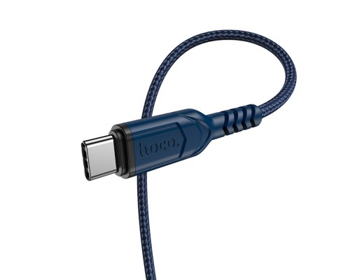 Кабель Hoco X59 USB to Type-C 1m синий