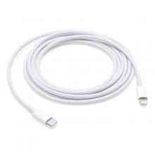 USB кабель Type-C - Lightning 2m белый без упаковки