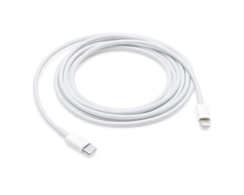 USB кабель Type-C - Lightning 2m белый без упаковки