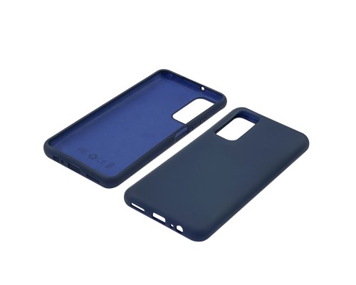 Чехол Full Nano Silicone Case для Huawei P SMART (2021)/ Y7A цвет 17 тёмно-синий