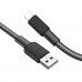 Кабель Hoco X69 USB to Lightning 1m черно-белый