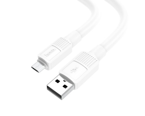 Кабель Hoco X84 USB to MicroUSB 1m белый