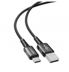 Кабель Acefast C1-04 USB to Type-C 1.2m черный